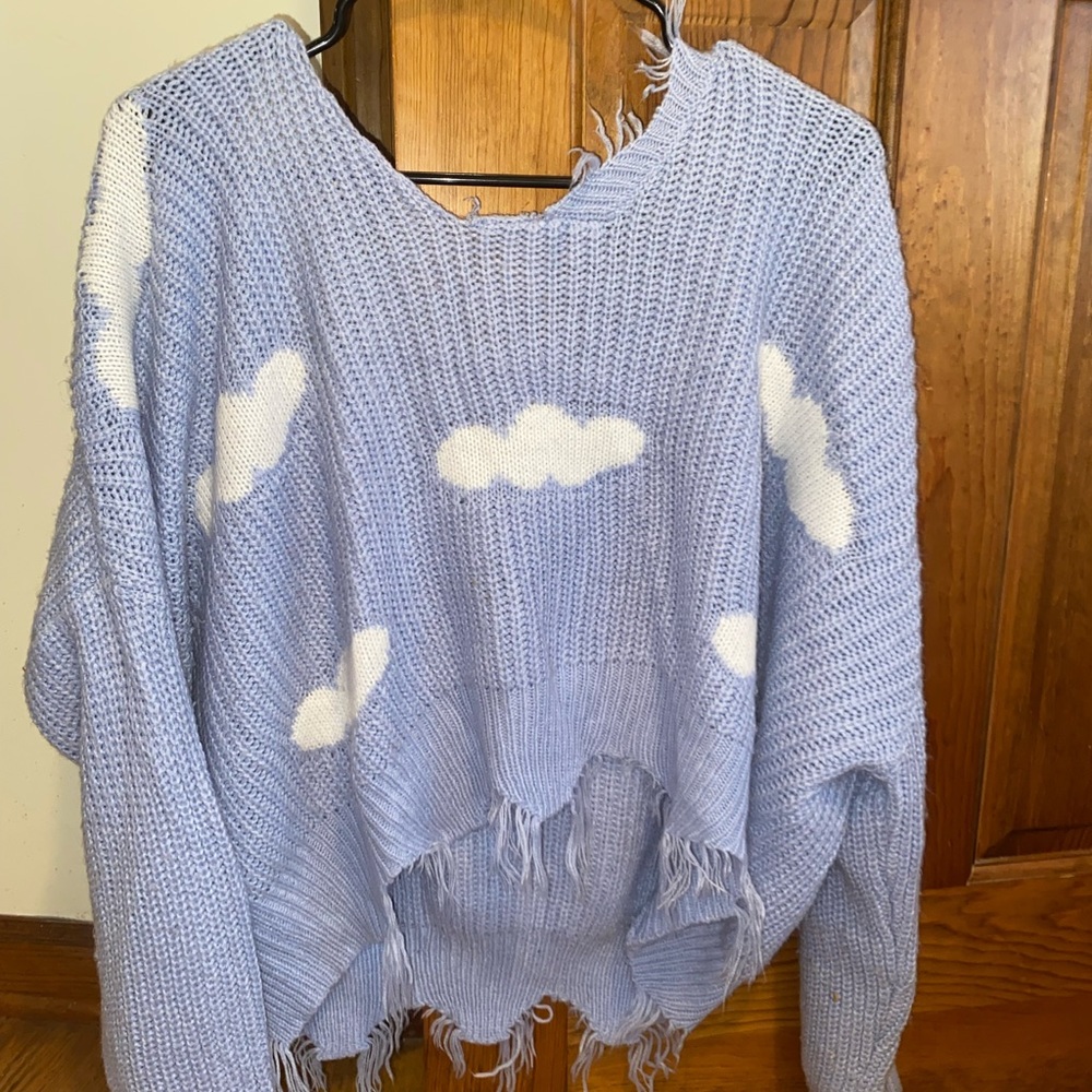 🚨trendy cropped sweater 🚨